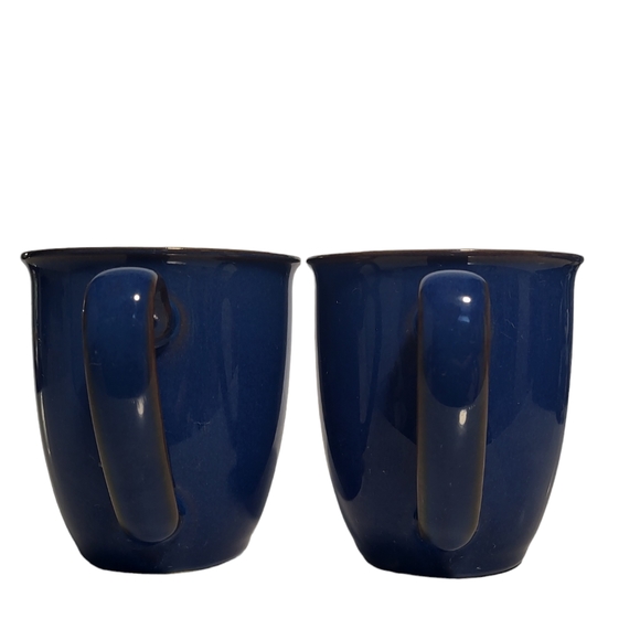 Denby England Imperial Blue Tea / Coffee Mug Set. - Picture 8 of 13